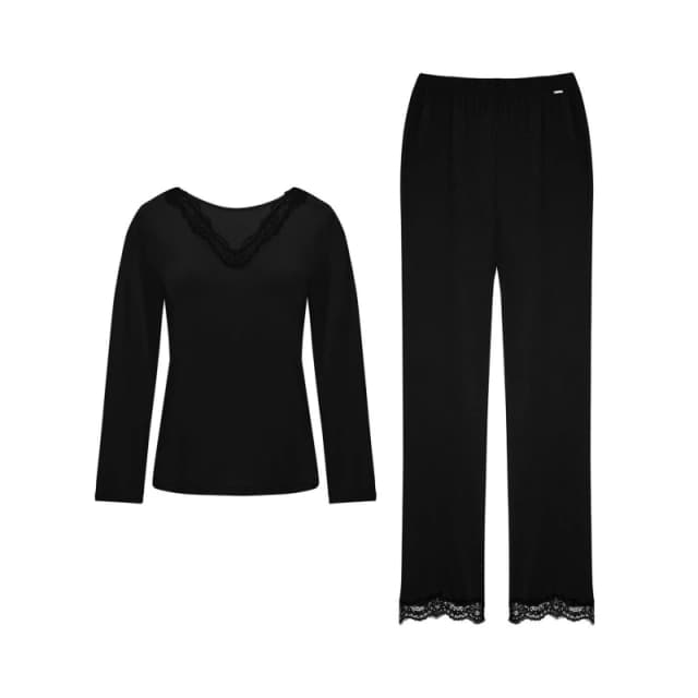 Dorina Origins Pyjama Set Black female 8 (XS)