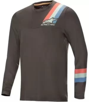 Alpinestars Alps 4.0 LS Bicycle Jersey, grey-green, Size S, grey-green, Size S