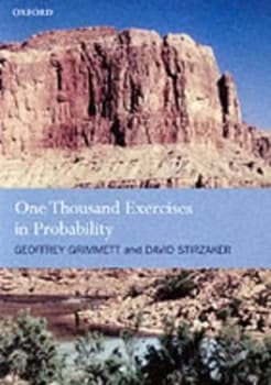 One Thousand Exercises in Probability by Geoffrey Grimmett Paperback