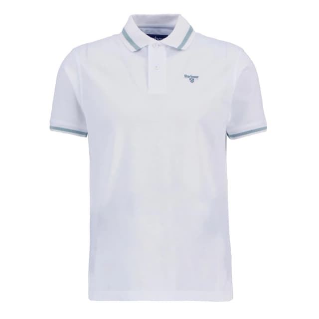 Barbour Ferrybridge Polo Shirt White male 2XL
