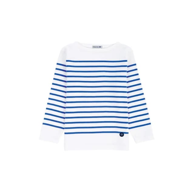 Armor-Lux T-Shirt mariniere child Armor-Lux amiral Blanc Unisex 4 ans