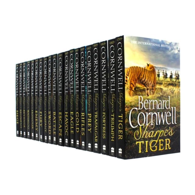 Bernard Cornwell The Sharpe Series 1-20 Books Collection Set Bernard Cornwell Books
