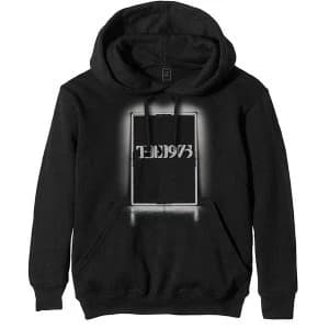 The 1975 - Black Tour Unisex Large Hoodie - Black