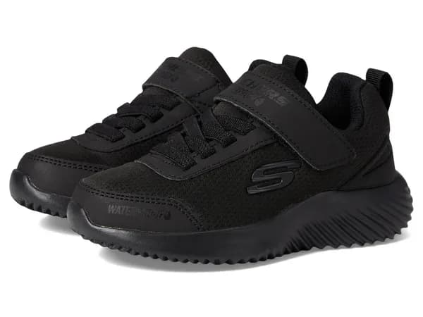 Skechers Boys Bounder Lightweight Dripper Drop Trainers UK Size 13 (EU 32) Black SKE2284-BBK-13