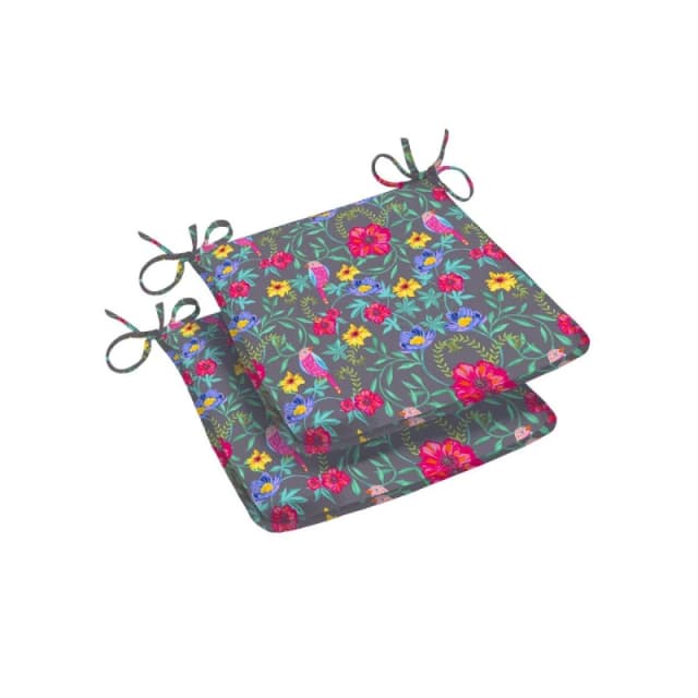 Alan Symonds Wildflower Trapezoid Shape Seat Pad Multi unisex 2 Pack