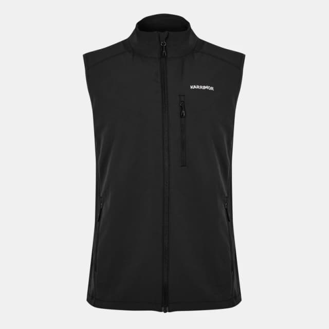 Karrimor Alpha Softshell Gilet Mens - Black S