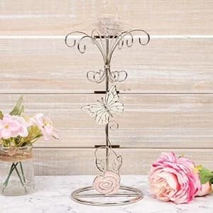 Sophia Wire and Enamel Jewellery Hanger - Butterfly