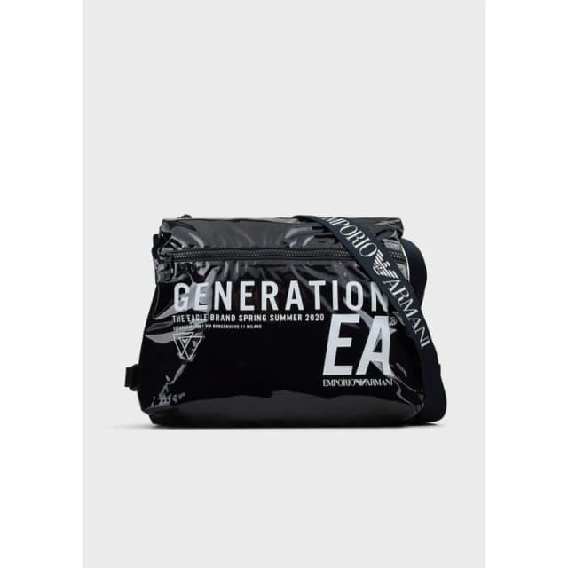 Emporio Armani Messenger Bag Blue male One Size