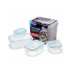 Addis Clip & Close Containers 5 Piece Set NWT4738