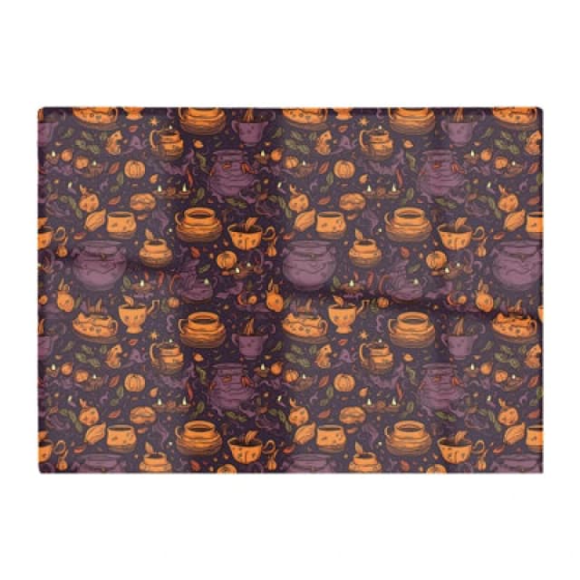 Warren Reed Designer Wicked Witches Bubbling Cauldrons Glass Chopping Board