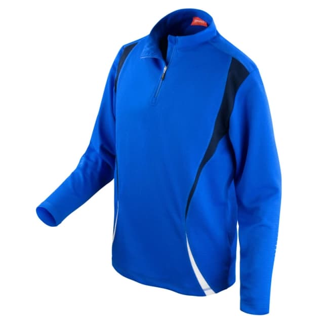 Spiro Mens Trial Training Base Layer Top in Royal Size: Small Royal Male S