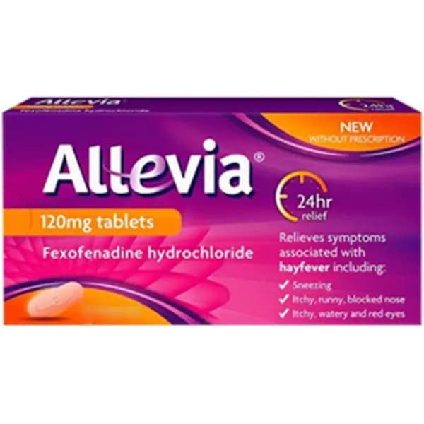 Allevia 120mg 7 Tablets