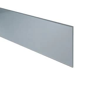 Splashwall Glass Upstand L 0.6m