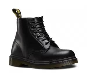 Dr Martens 101 6 Eyelet Ankle Boot - Black