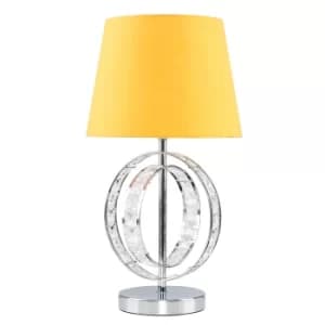 Rothwell Table Lamp with Mustard Aspen Shade
