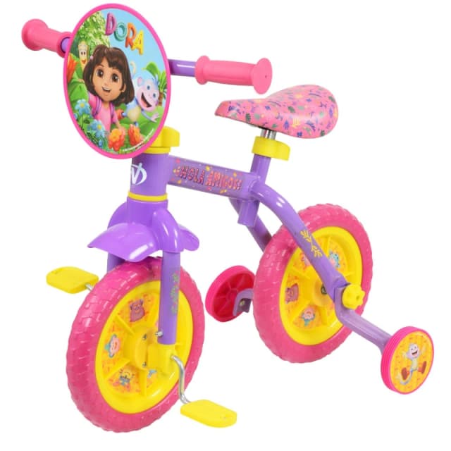 Dora the Explorer Dora 2in1 10" Training Bike Multicoloured unisex One Size