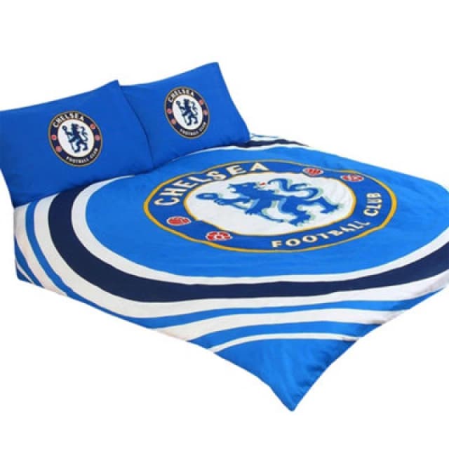 Chelsea Fc Double Duvet Set Blue/white/gold (Double)