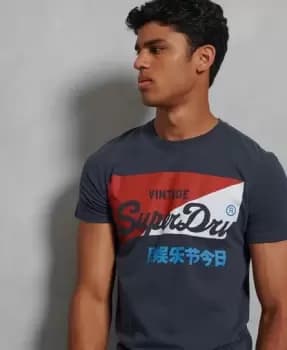 Superdry Organic Cotton Vintage Logo Primary T-Shirt