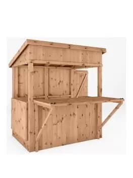 Mercia Garden Products Mercia 6 x 4ft Pressure Treated Garden Bar