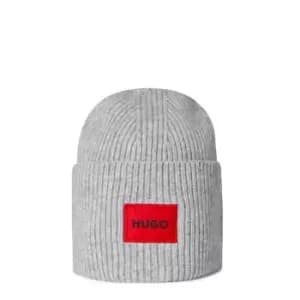 Hugo Xaff Beanie Womens - Grey