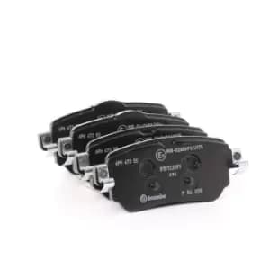 BREMBO Brake pad set PRIME LINE P 56 098 Brake pads,Brake pad set, disc brake RENAULT,NISSAN,Kadjar (HA_, HL_),Koleos II (HC_),Qashqai II (J11, J11_)