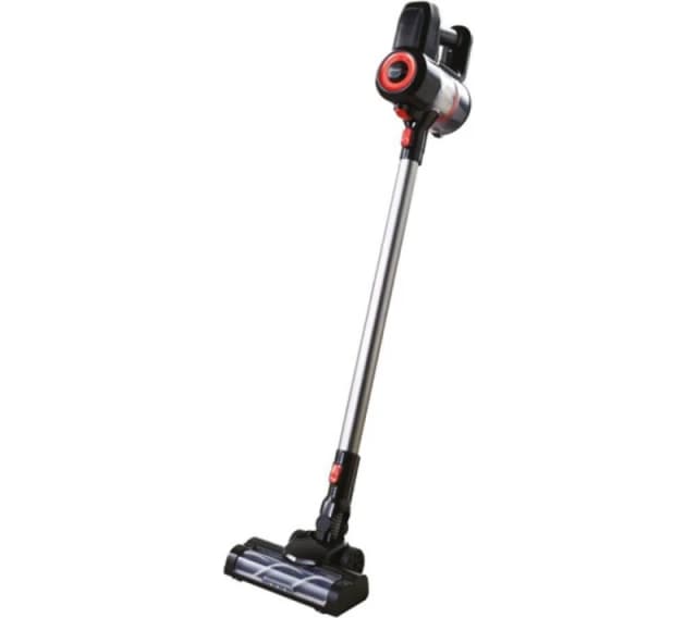 QUEST 43579 Cordless Handheld Vacuum Cleaner - Black & Red, Black,Red 5025301435790