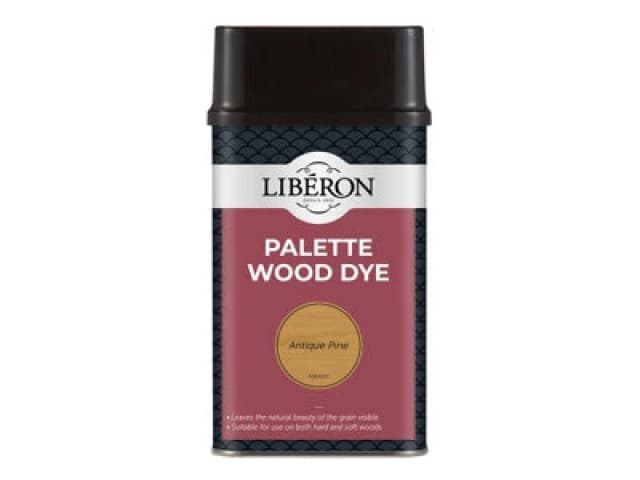 Liberon 126740 Palette Wood Dye Antique Pine 500Ml Libwdpap500N