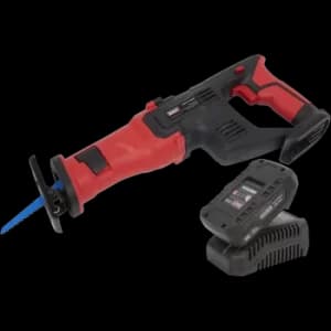 Sealey CP20VRS 20v Cordless Reciprocating Saw 1 x 2ah Li-ion Charger Bag