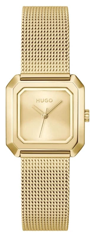 HUGO 1540184 #HAZEL Three-Hand Quartz (24mm) Gold Dial / Watch