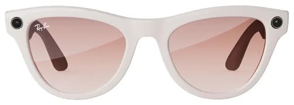 Ray-Ban Meta Ray-Ban Meta Skyler Shiny Warm Grey, Cinnamon Pink