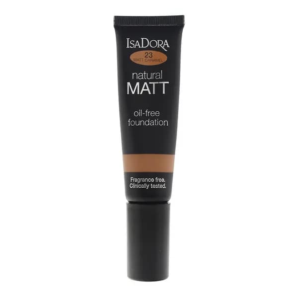 Isadora Natural Matt Oil-free 23 Caramel Foundation 35ml