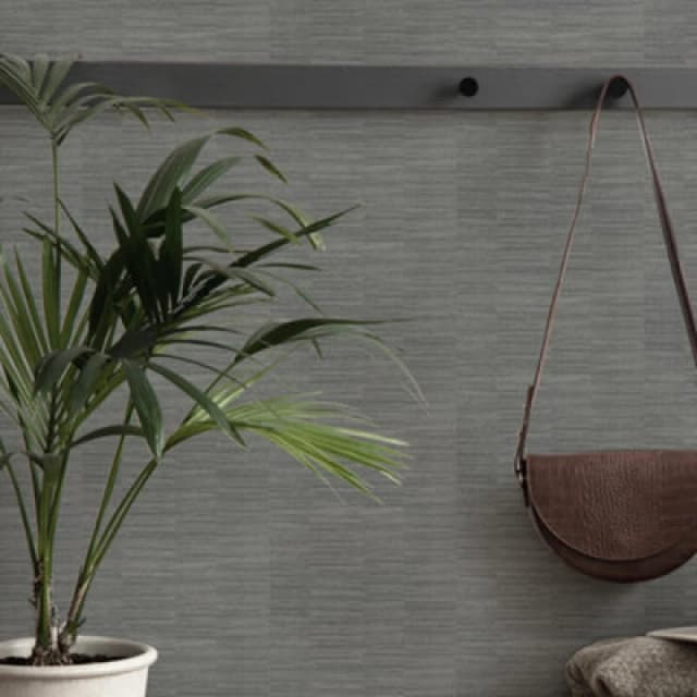 Boutique Boutique Scape Texture Sage Wallpaper in Charcoal Size: 10000mm_x_520mm Charcoal 10000mm_x_520mm Unisex 5011583702996