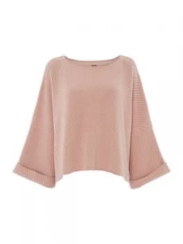 Free People I Cant Wait Off The Shoulder Jumper Rose