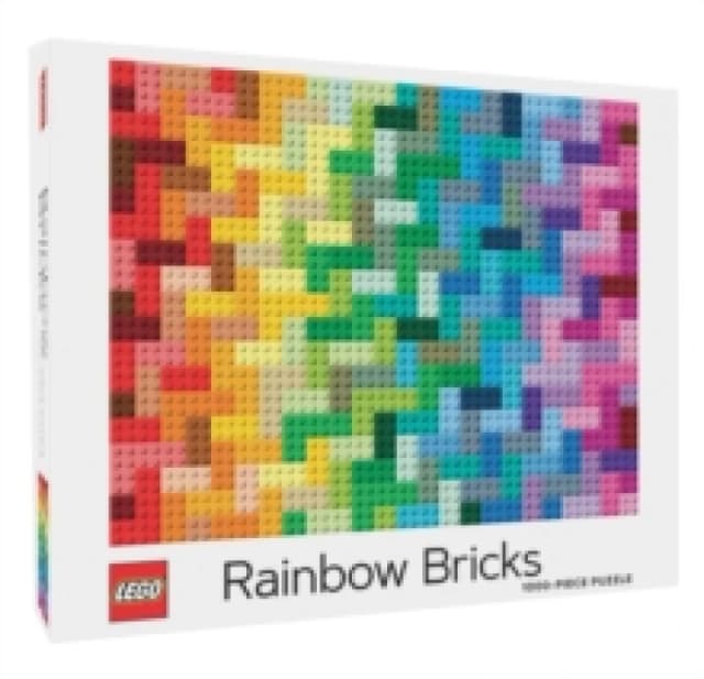 LEGO Rainbow Bricks Puzzle Jigsaw