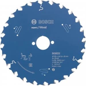 Bosch Expert Wood Cutting Saw Blade 190mm 24T 30mm