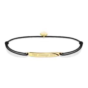 THOMAS SABO Gold Plated Bar Little Secrets Bracelet