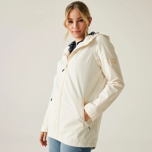 Womens waterproof jacket Regatta Brika Beige Female 40