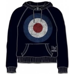 The Who Target Distressed Black Mens Hoodie Size: Medium