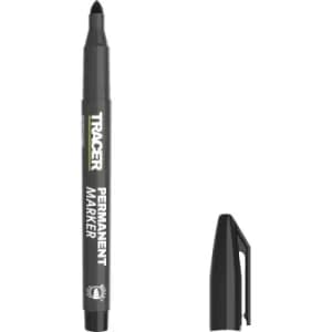 Tracer Permenent Construction Marker Black (1 Pack)