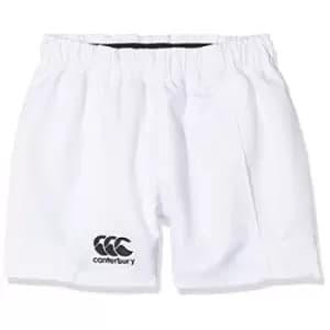 Canterbury Junior Advantage Short White 12 Years
