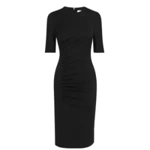 Boss Hugo Boss Dimenta Pleated Dress Womens - Black