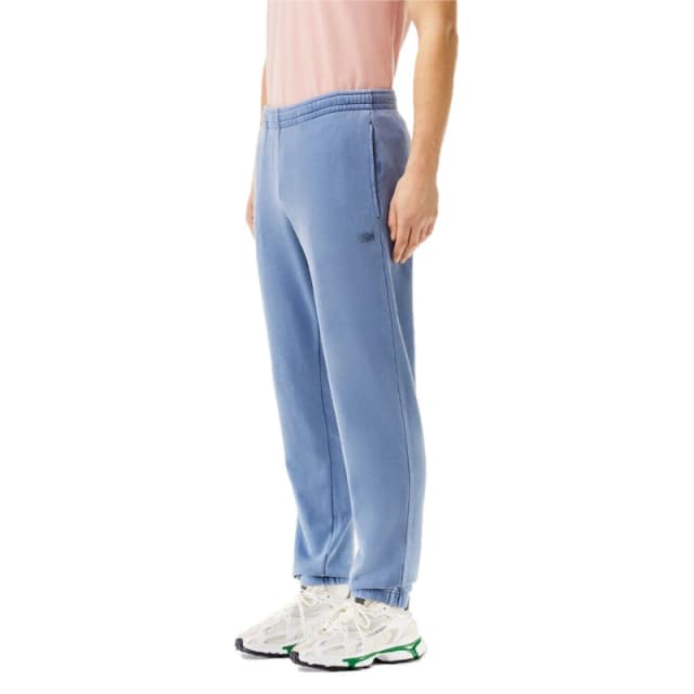 Lacoste Mens Closed Cuff Fleece Tapered Joggers Eco Stonewash male XS