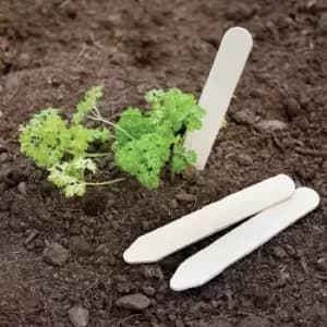 Pack of 25 Wooden Plant Labels - 13cm