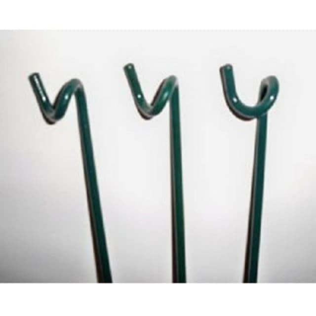 Poppy Forge 18" Grow Through Legs Bare Metal/ready To Rust (Pack Of 3) - Ring Sold Separately - Steel - H45.7 Cm