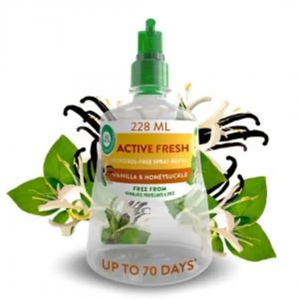 Air Wick Vanilla & Honeysuckle 247 Active Fresh Refill Lasts up to EXR47900RH