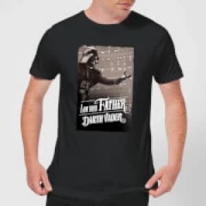 Star Wars Darth Vader I Am Your Father Open Arm Mens T-Shirt - Black
