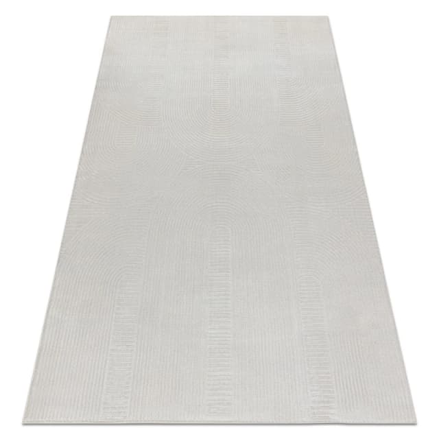 RugsX Carpet Balance 9086 Cream - Geometric, Structural, Glamour 80X150 Cm