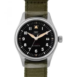 Pilot's Watch Automatic Spitfire Automatic Black Dial Mens Watch