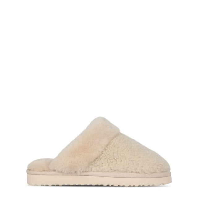 Jack Wills Mule Slippers - Cream Cream 3