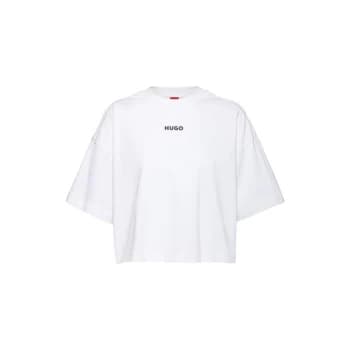 Hugo Daylora Crop Top - White